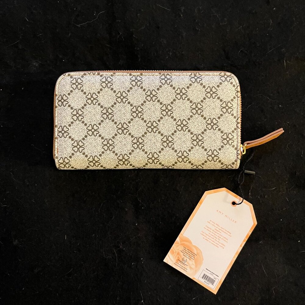NWT Ann Miller Women’s Brown Wallet - Picture 4 of 5
